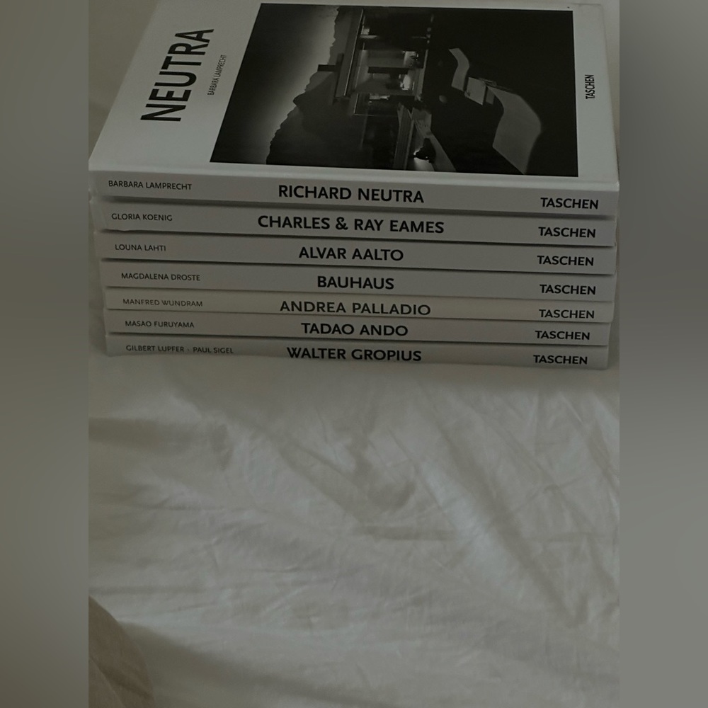 Authentic Set Of Taschen Books.